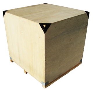 【導入事例／木箱４】梱包用木箱　-密閉合板箱　梱包-